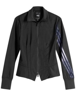 Y-3 3 Stripe Jacket - Black