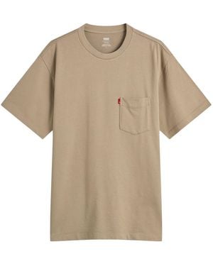 Levi's Tab Exclusive Heavyweight Pocket T-Shirt - Natural