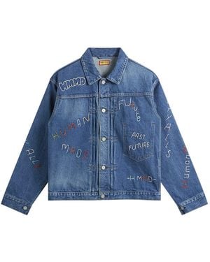 Human Made Hand Stitched Denim Work Jacket - Blue