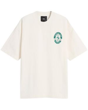 END. Beer Mat T-Shirt - White