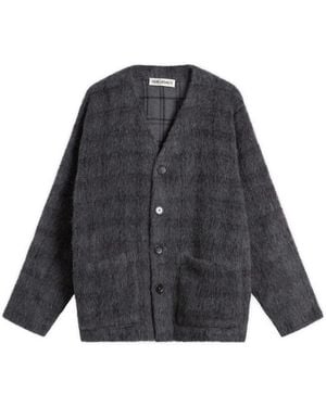 Our Legacy Hairy Wool Cardigan - Black