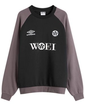 Umbro X Woei Crew Sweatshirt - Black