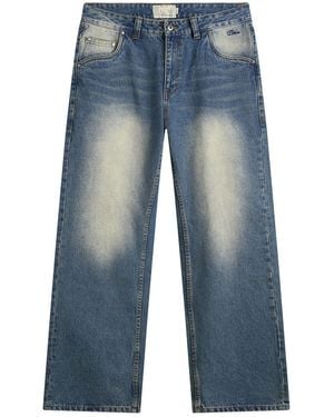 Dime Relaxed Denim Jeans - Blue
