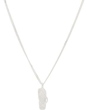 SIMUERO Chancla Necklace - Metallic