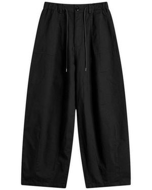FRIZMWORKS Cotton Balloon Trousers - Black
