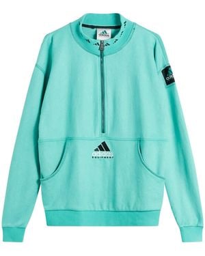 adidas Golf Eqt Quarter-Zip Top - Blue