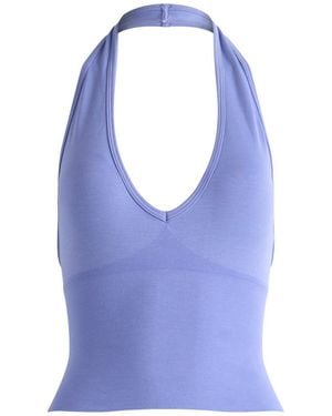 Tala Sculpt Seamless Halter Tank - Blue