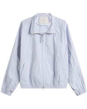 DUNST Light Harrington Jacket - Blue