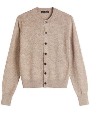 Acne Studios Keny Yak Core Cardigan - Brown