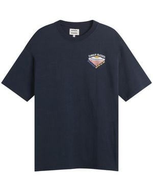 Damson Madder All Day Breakfast T-Shirt - Blue