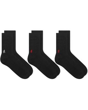 Gramicci Basic Crew Socks - Black