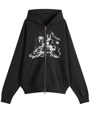 END. Soho Zip Hoodie - Black