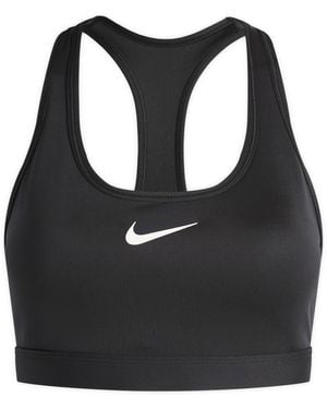 Nike Swoosh Sports Bra - Black