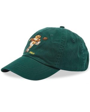 Polo Ralph Lauren Rugby Bear Chino Cap - Green