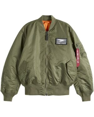 Alpha Industries End. X Ma-1 Bomber Jacket - Green