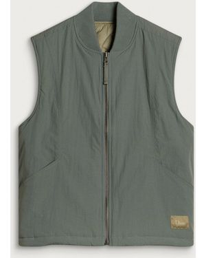 Dime Reversible Vest Jacket - Green
