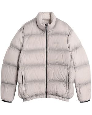 thisisneverthat Pertex Overdyed T Down Jacket - Grey