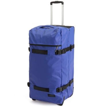 Eastpak Transit'R Large Travel Bag With Wheels - Blue