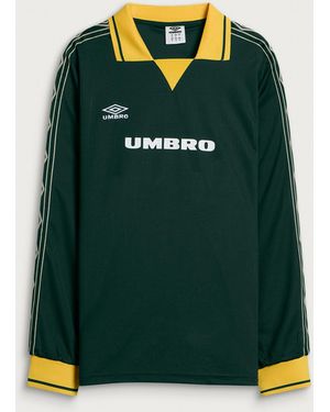 Umbro Taped Long Sleeve Jersey - Green