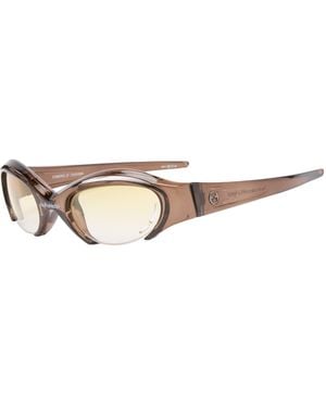 Le Specs X No Problemo Cyborg Sunglasses - Natural
