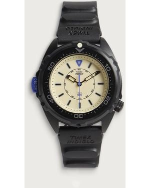 Timex X Dimepiece Edition Sport Analog 36Mm Watch - Black