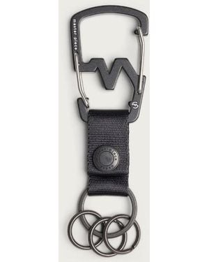 master-piece M-Carabiner Key Ring - White
