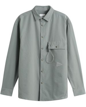 and wander Dry Breathable Shirt - Grey