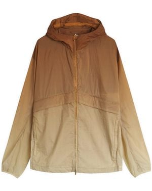 REPRESENT 247 Hooded Training Jacket - Brown