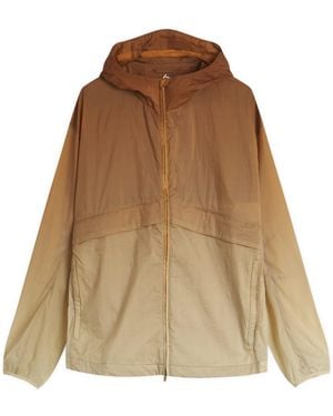 Represent 247 Hooded Training Jacket - Brown