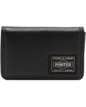 Porter-Yoshida and Co Calm Card Case - Black