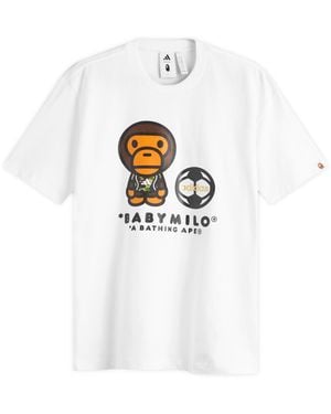 adidas X Bape Milo T-Shirt - White