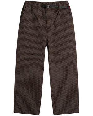 Gramicci Northside Plaid Pant - Brown