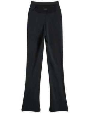 Skims Lounge Fleece Flared Pant - Blue