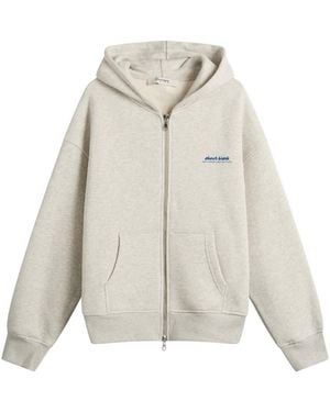 About Blank Presented By End. Zev Zip Hoodie - White