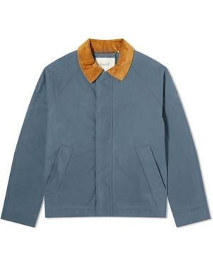 Forét Row Oilskin Jacket - Blue