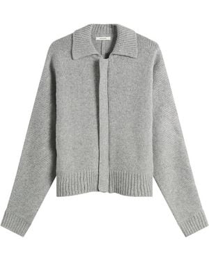 Entire studios Marla Knitted Bomber - Grey