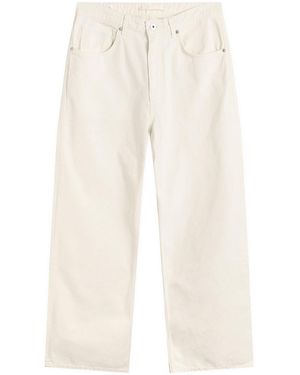 Norse Projects Korshavn Relaxed Twill 5 Pocket Trousers - Natural