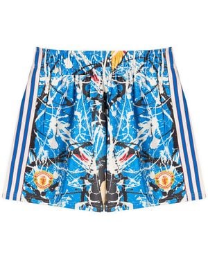 adidas X Stone Roses Manchester United Aop Short - Blue
