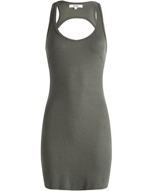 Joah Brown Open Back Mini Dress - Green