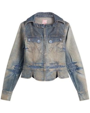 Miss Sixty Knwls X Denim Jacket - Blue