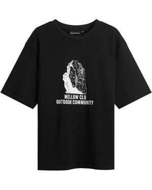 Mellow Clo Slab T-Shirt - Black