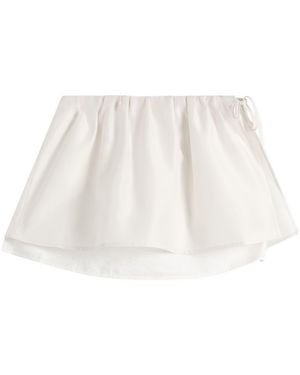 DUNST Layered Volume Skirt - White