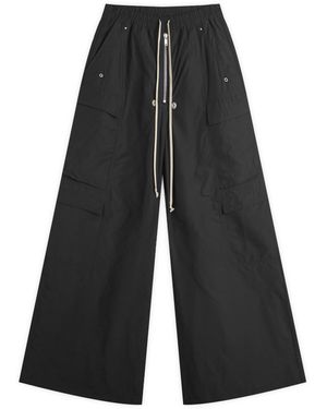 Rick Owens Double Cargo Jumbo Belas - Black