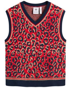 adidas X Wales Bonner Knit Vest - Red