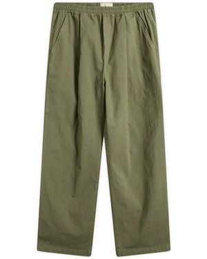 Folk Drawcord Loose Trouser - Green