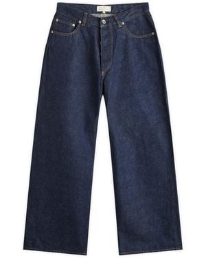 Studio Nicholson Wide Leg Jean - Blue