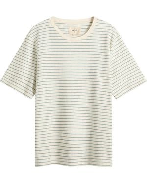 Folk Textured Stripe T-Shirt - Multicolour