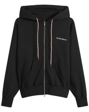 No Problemo Mini Problemo Zip Hoodie - Black