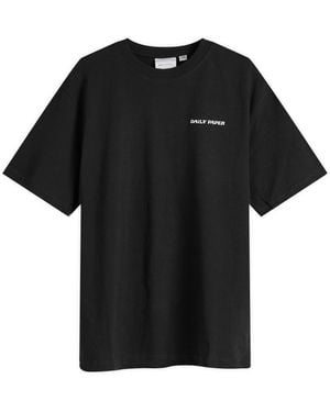 Daily Paper Dias Logo T-Shirt - Black