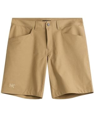 Arc'teryx Kragg Cotton 9" Shorts - Natural